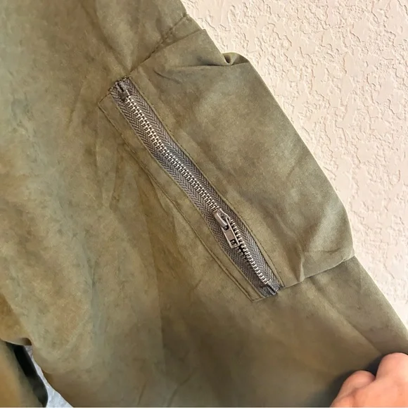 NWT Marigold Kiss Olive Embroidered Jacket XL - Picture 4 of 6